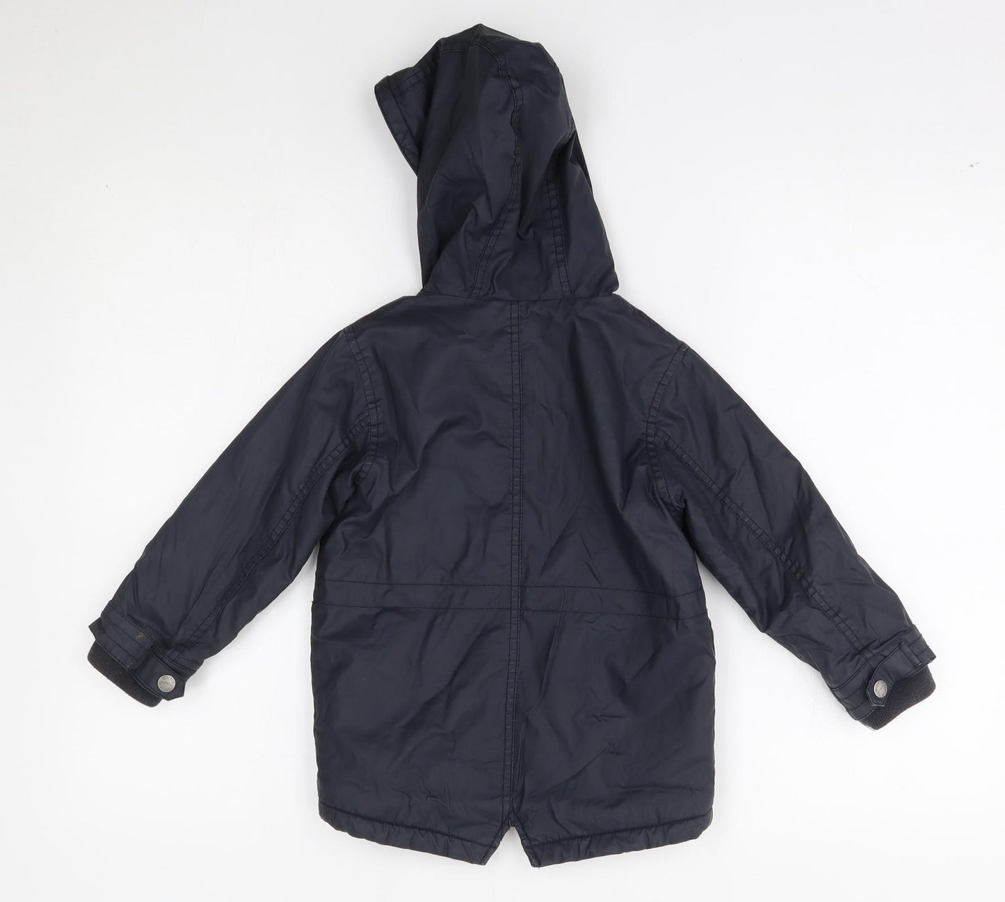 NEXT Boys Blue   Parka Coat Size 3-4 Years