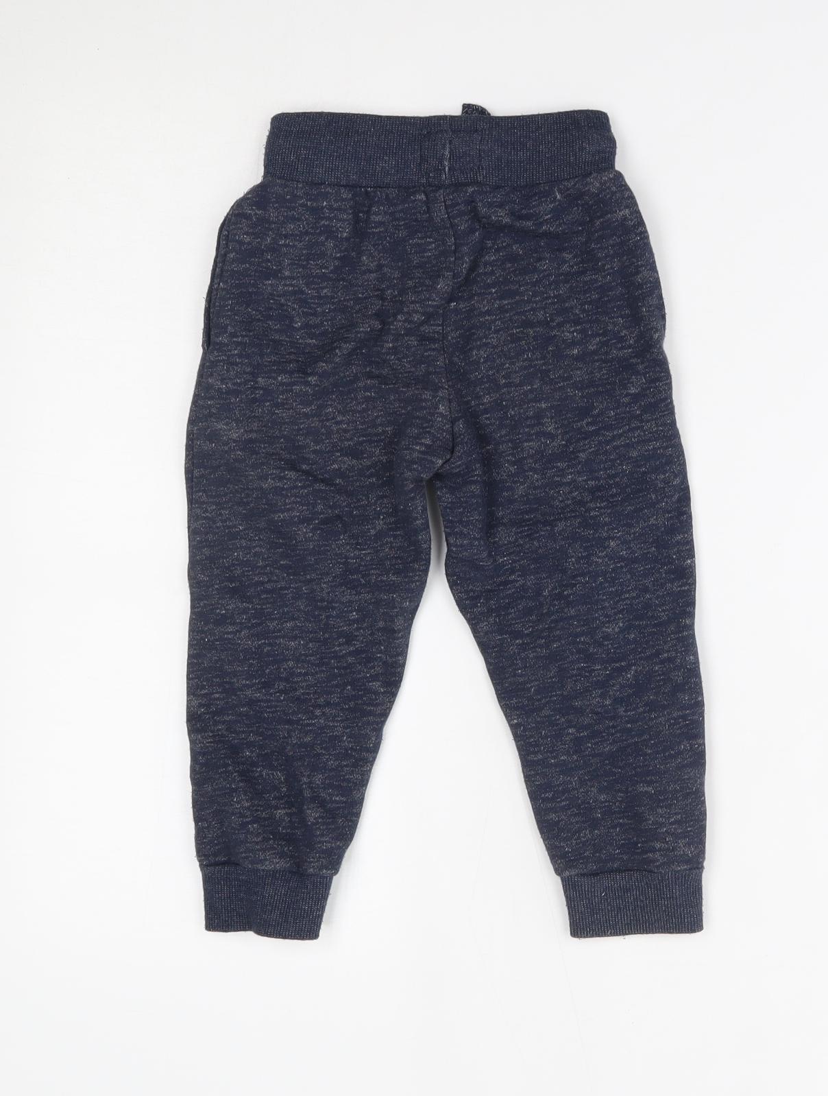 Primark Boys Blue   Jogger Trousers Size 3-4 Years