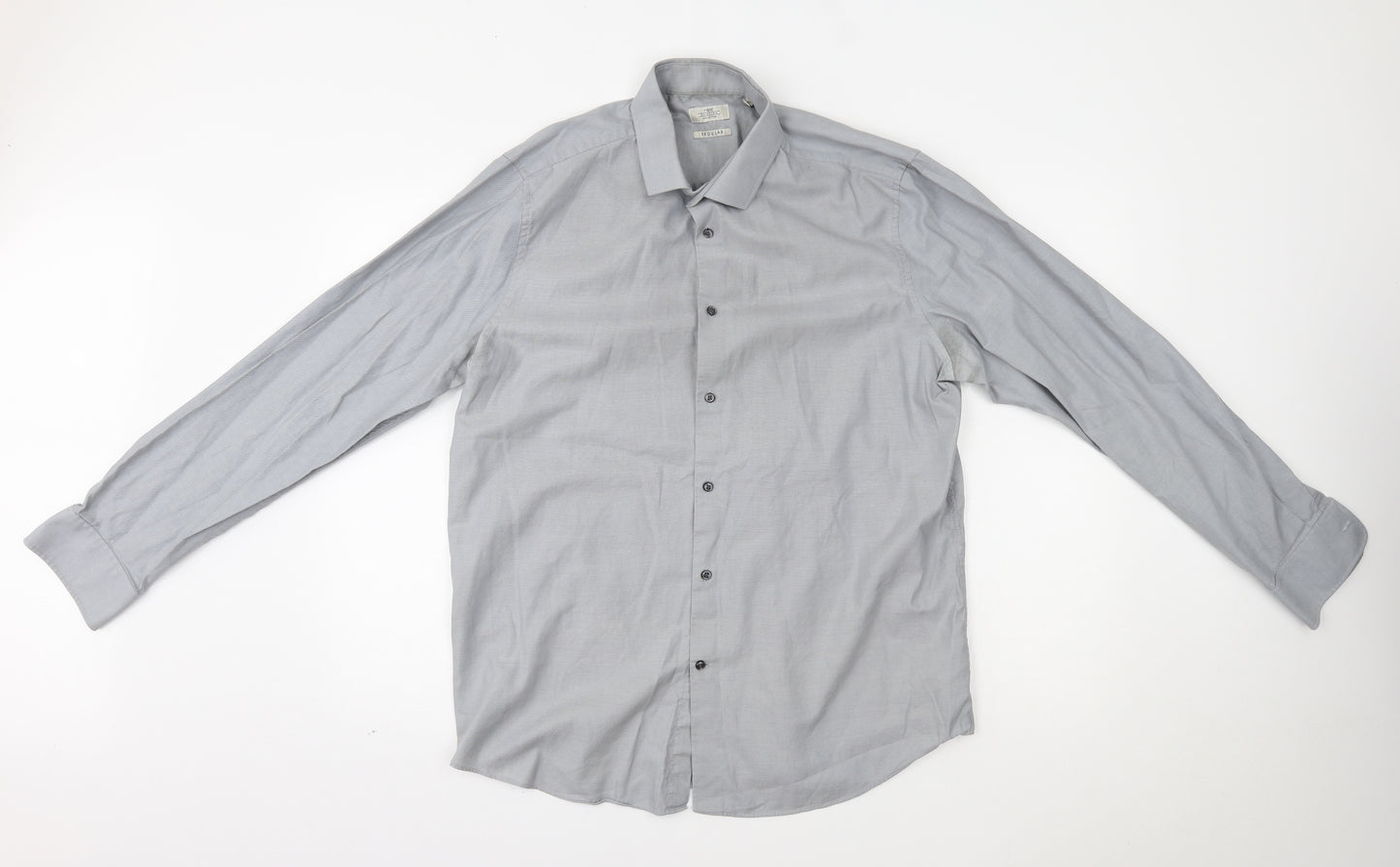 NEXT Mens Grey    Dress Shirt Size 17