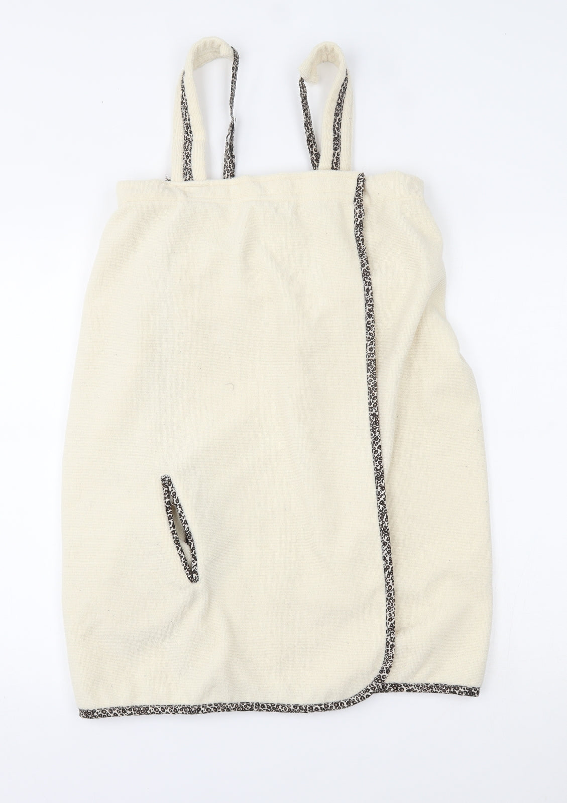 Primark Womens Ivory   Pinafore/Dungaree Dress  Size S  - loungewear