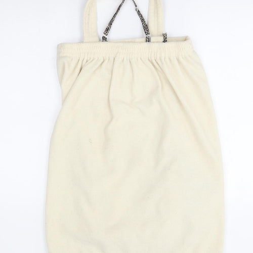 Primark Womens Ivory   Pinafore/Dungaree Dress  Size S  - loungewear
