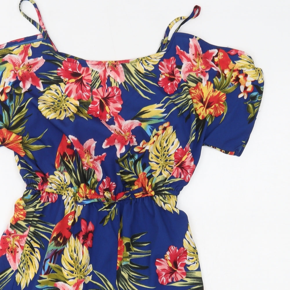 Primark Girls Blue   Romper One-Piece Size 12-13 Years