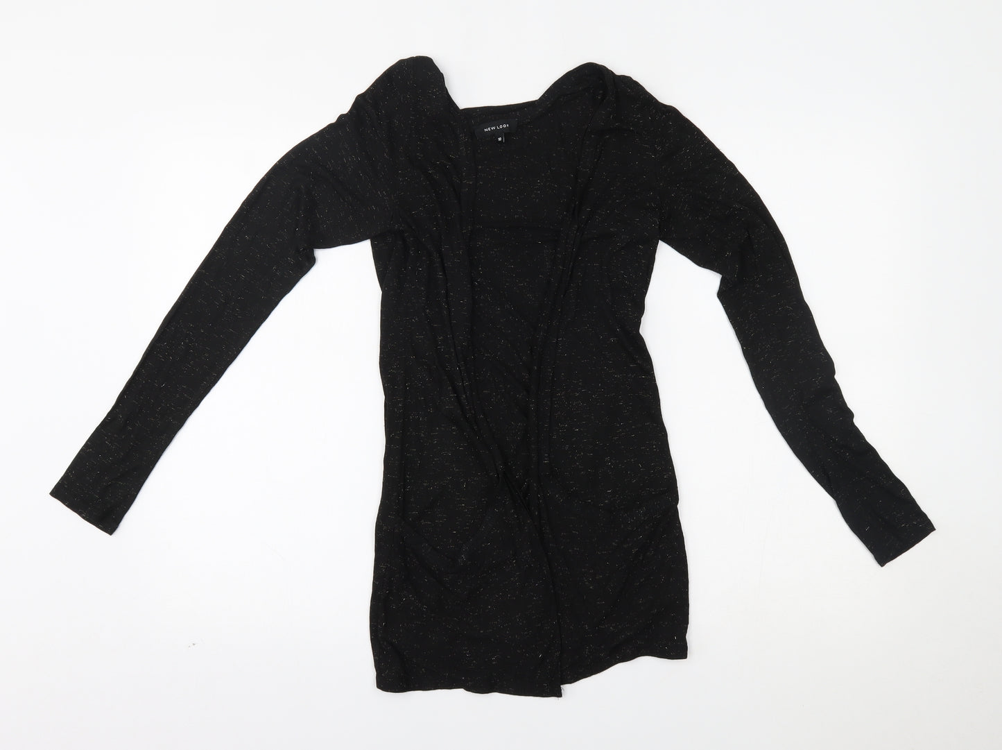 New Look Womens Black   Wrap Jumper Size 10