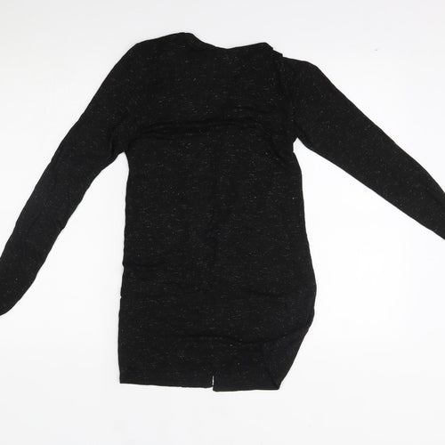 New Look Womens Black   Wrap Jumper Size 10
