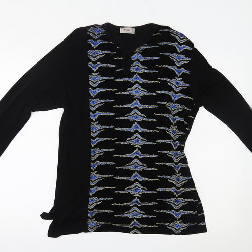 Niki Womens Black   Basic Blouse One Size