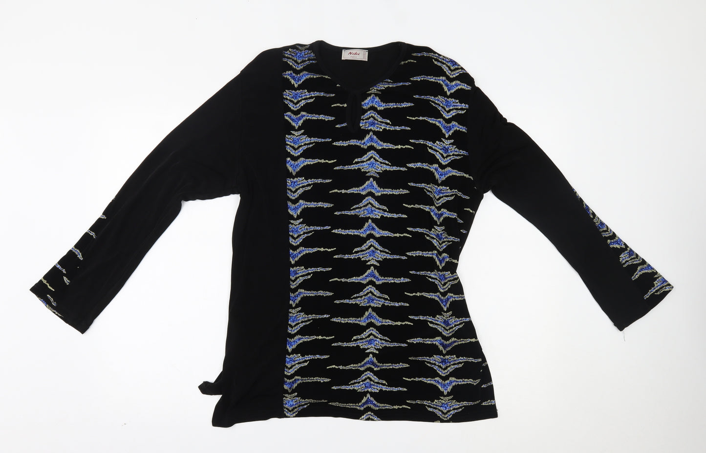 Niki Womens Black   Basic Blouse One Size