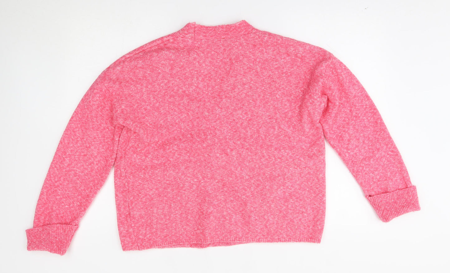M&S Womens Pink   Cardigan Jumper Size M