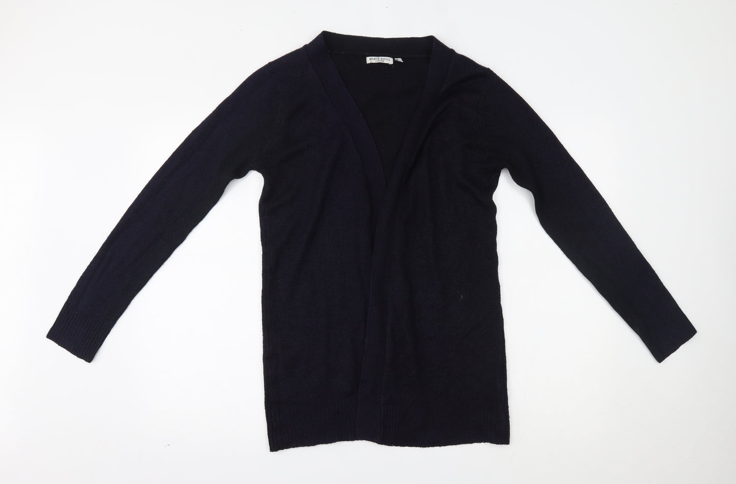 Brave Soul Womens Blue   Cardigan Jumper Size 12