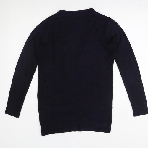 Brave Soul Womens Blue   Cardigan Jumper Size 12