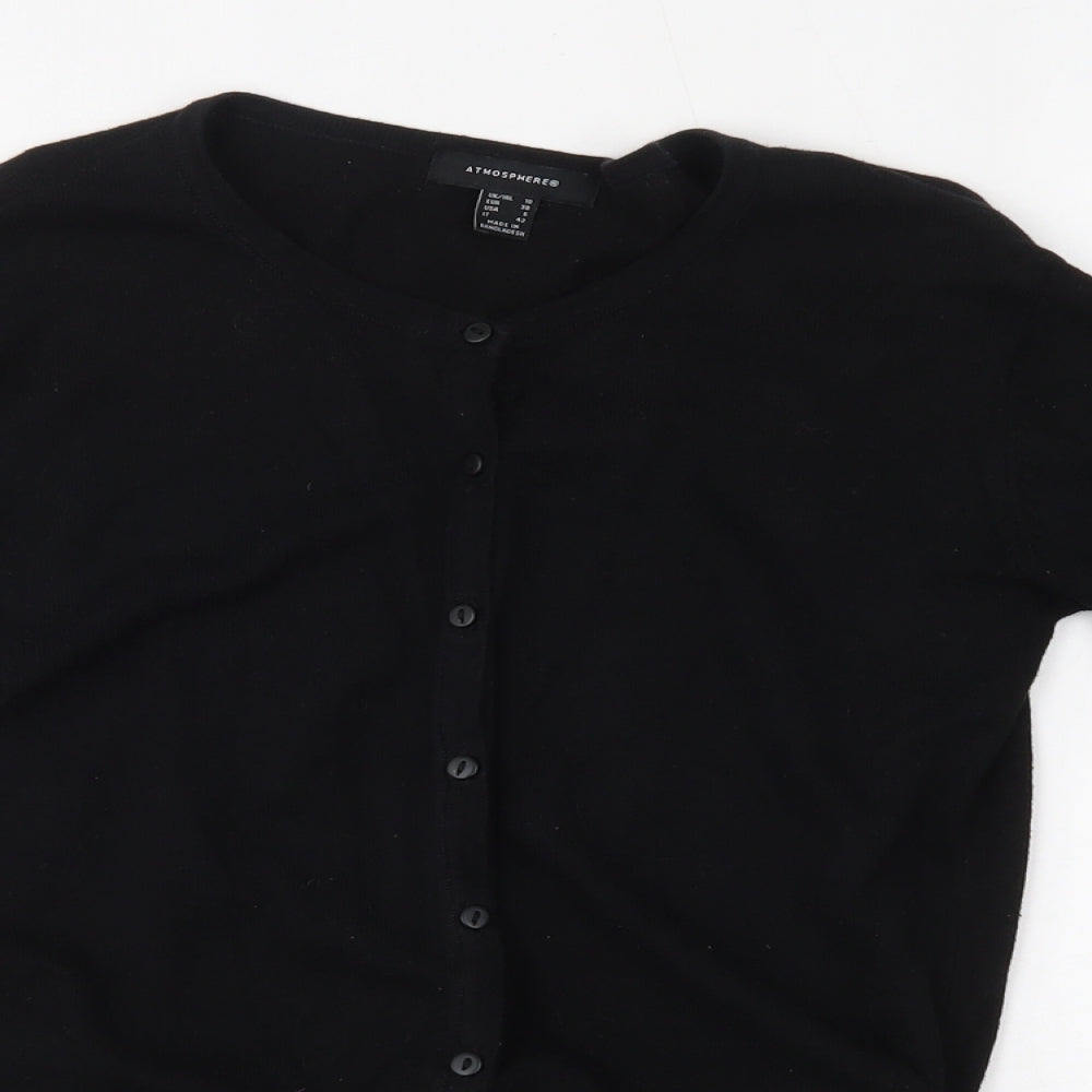 Atmosphere Womens Black   Cardigan Jumper Size 10