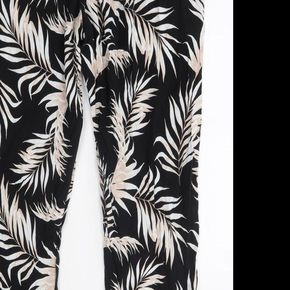 Bellecurve Womens Black Floral   Pyjama Pants Size 20
