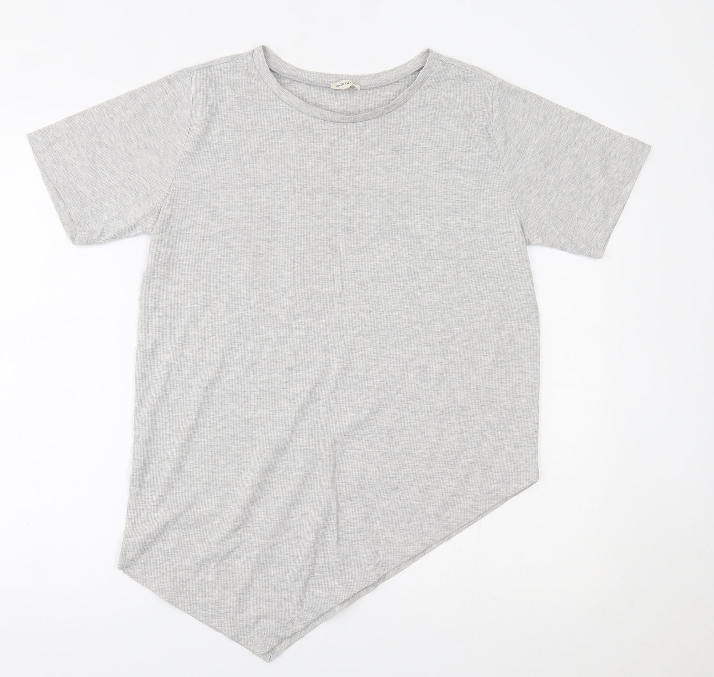 River Island Womens Grey   Basic T-Shirt Size 12