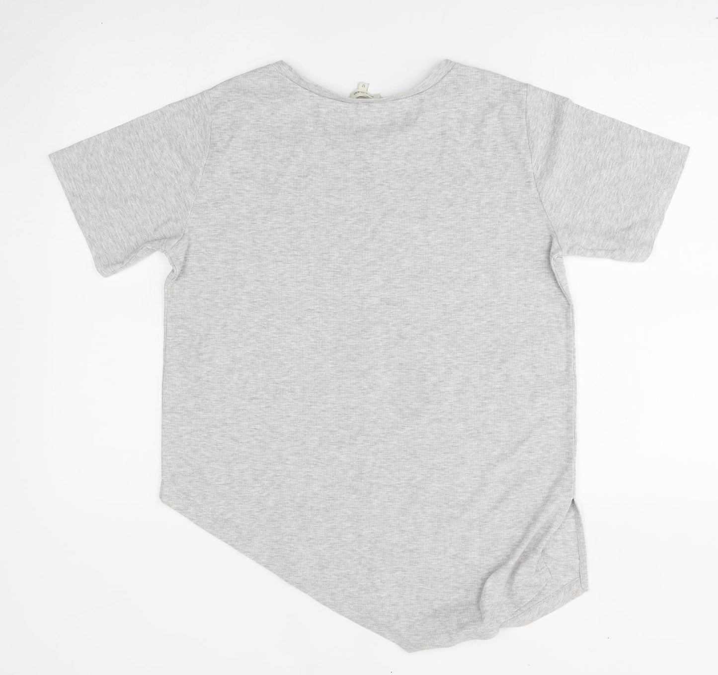 River Island Womens Grey   Basic T-Shirt Size 12
