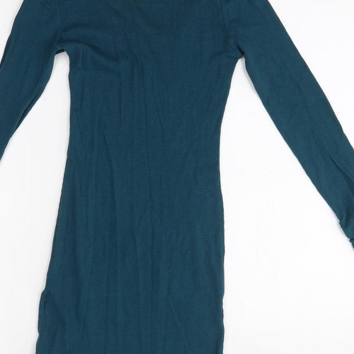 New Look Womens Blue   Tunic Jumper Size 8