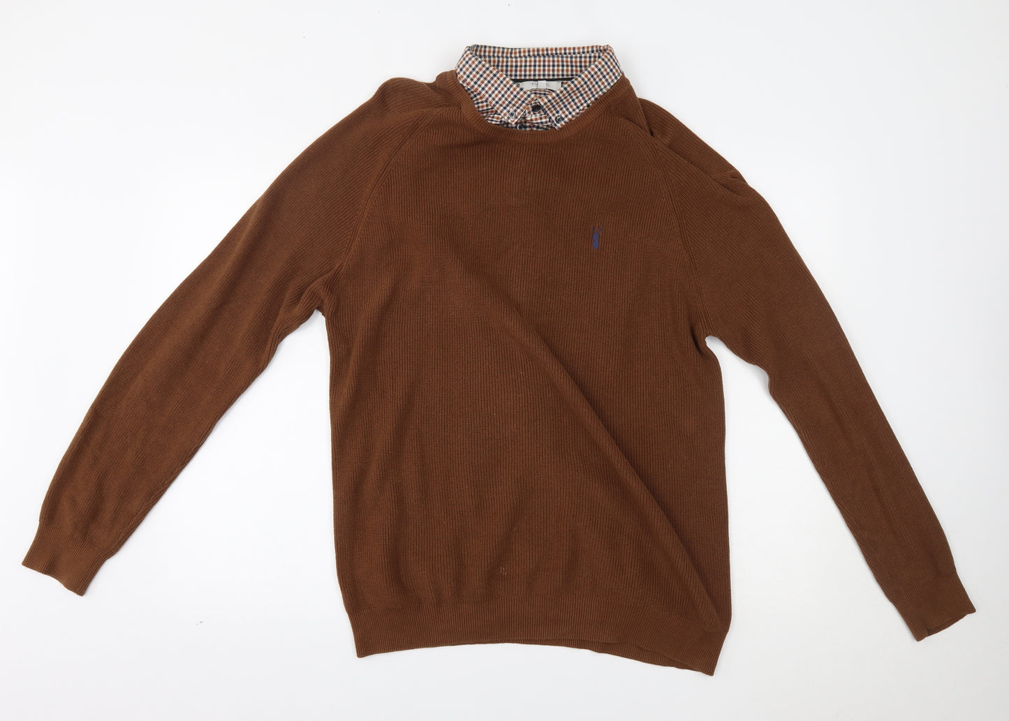 NEXT Mens Brown   Pullover Jumper Size XL