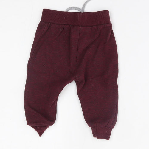 Primark Baby Red   Jogger Trousers Size 9 Months