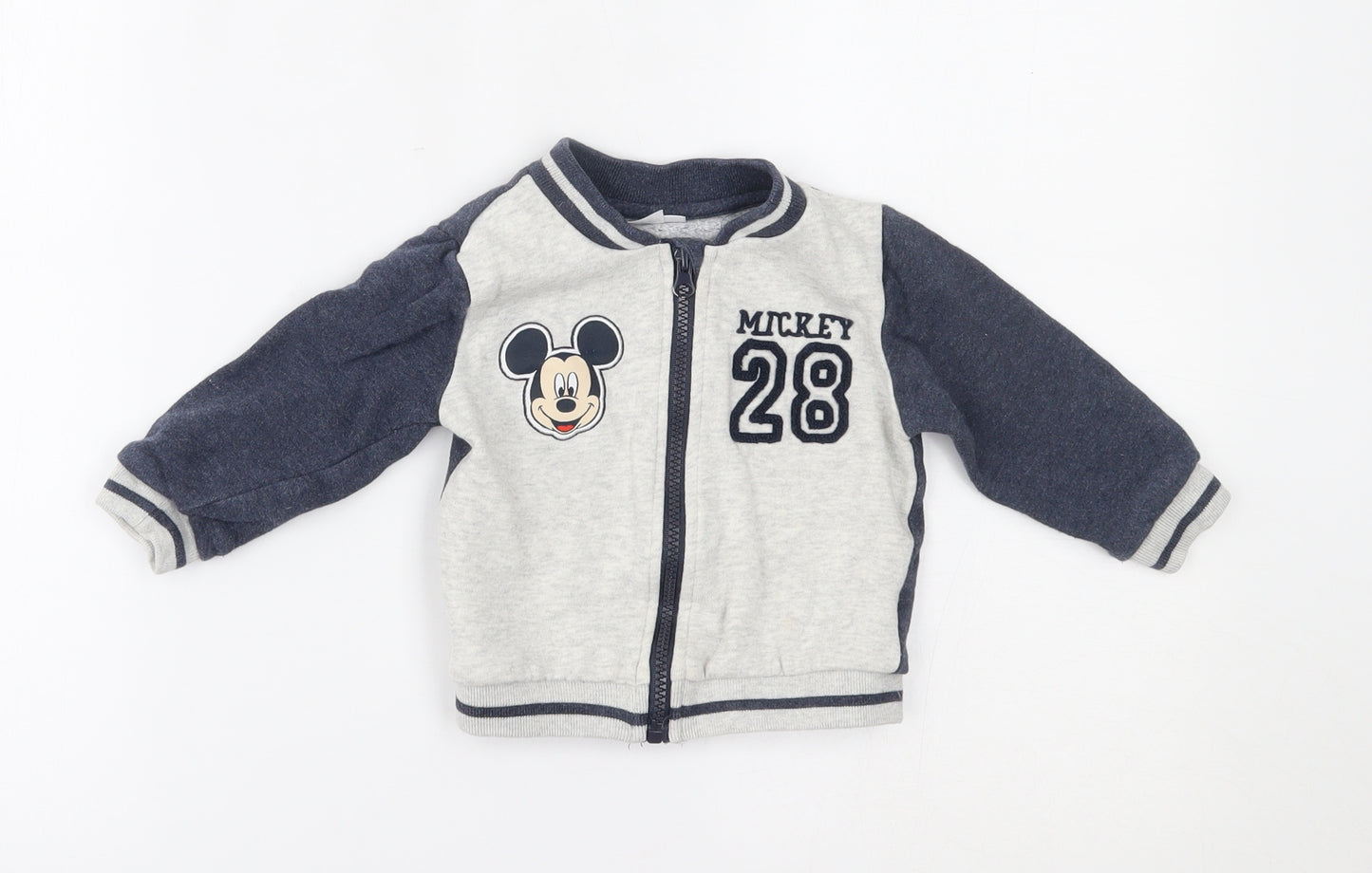 Disney Baby Baby Blue   Full Zip Jumper Size 12-18 Months