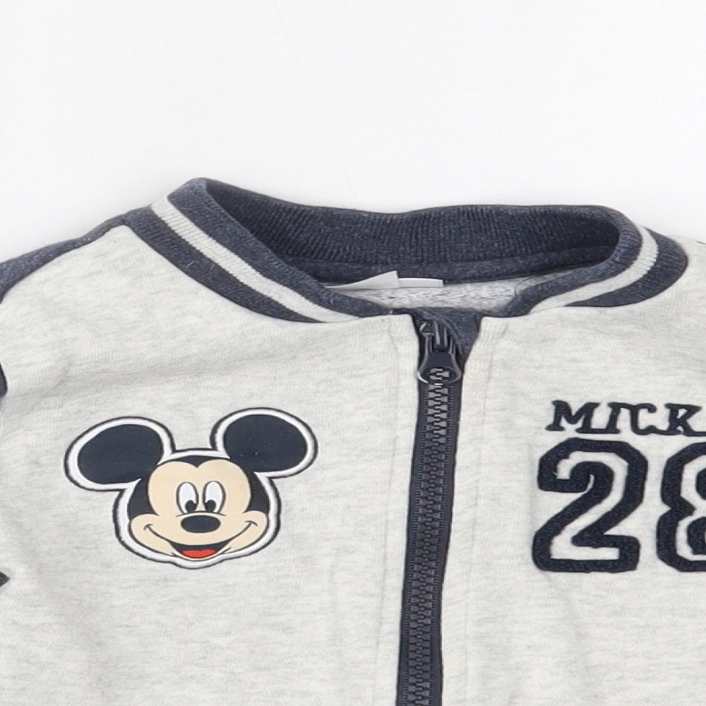Disney Baby Baby Blue   Full Zip Jumper Size 12-18 Months