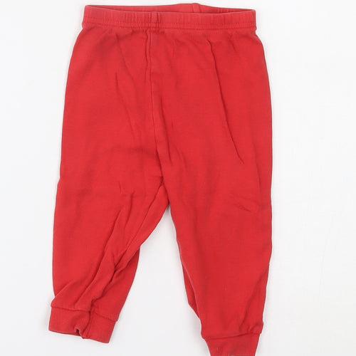 George Baby Red    Pyjama Pants Size 12-18 Months