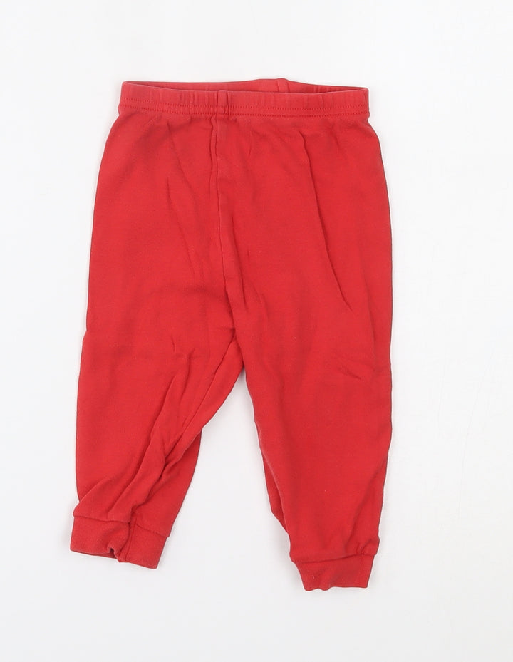 George Baby Red    Pyjama Pants Size 12-18 Months
