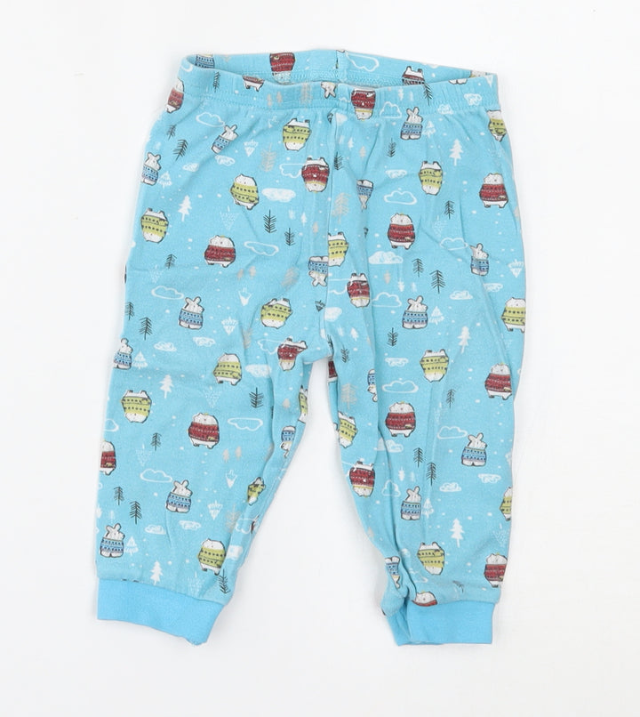 George Baby Blue Pyjama Pants Size 12-18 Months -