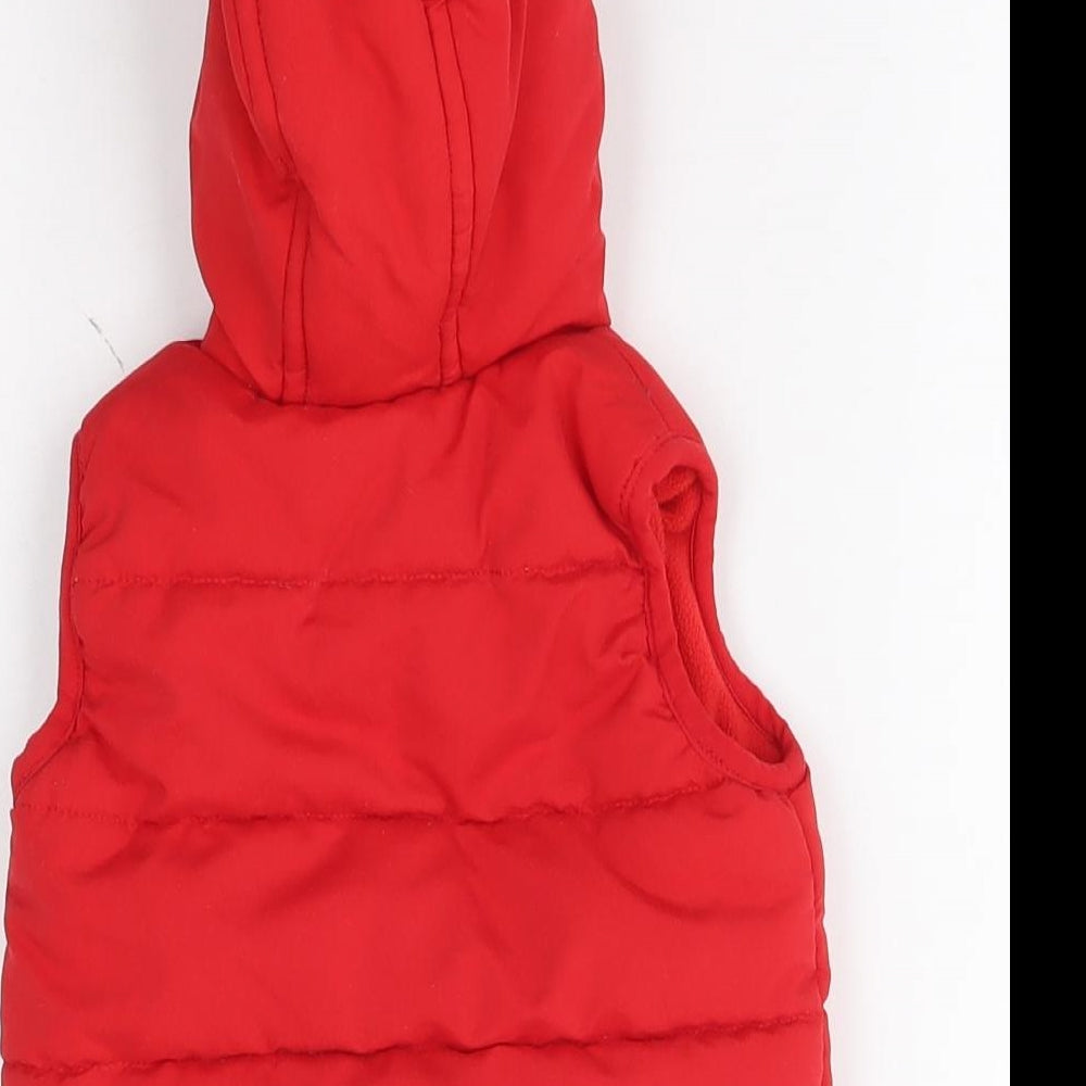 George Baby Red   Gilet Coat Size 3-6 Months  - mickey mouse