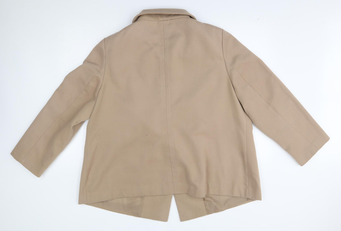 BM Womens Beige   Jacket Coat Size 24