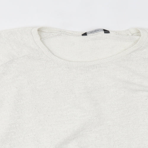 George Womens White   Pullover Jumper Size 10