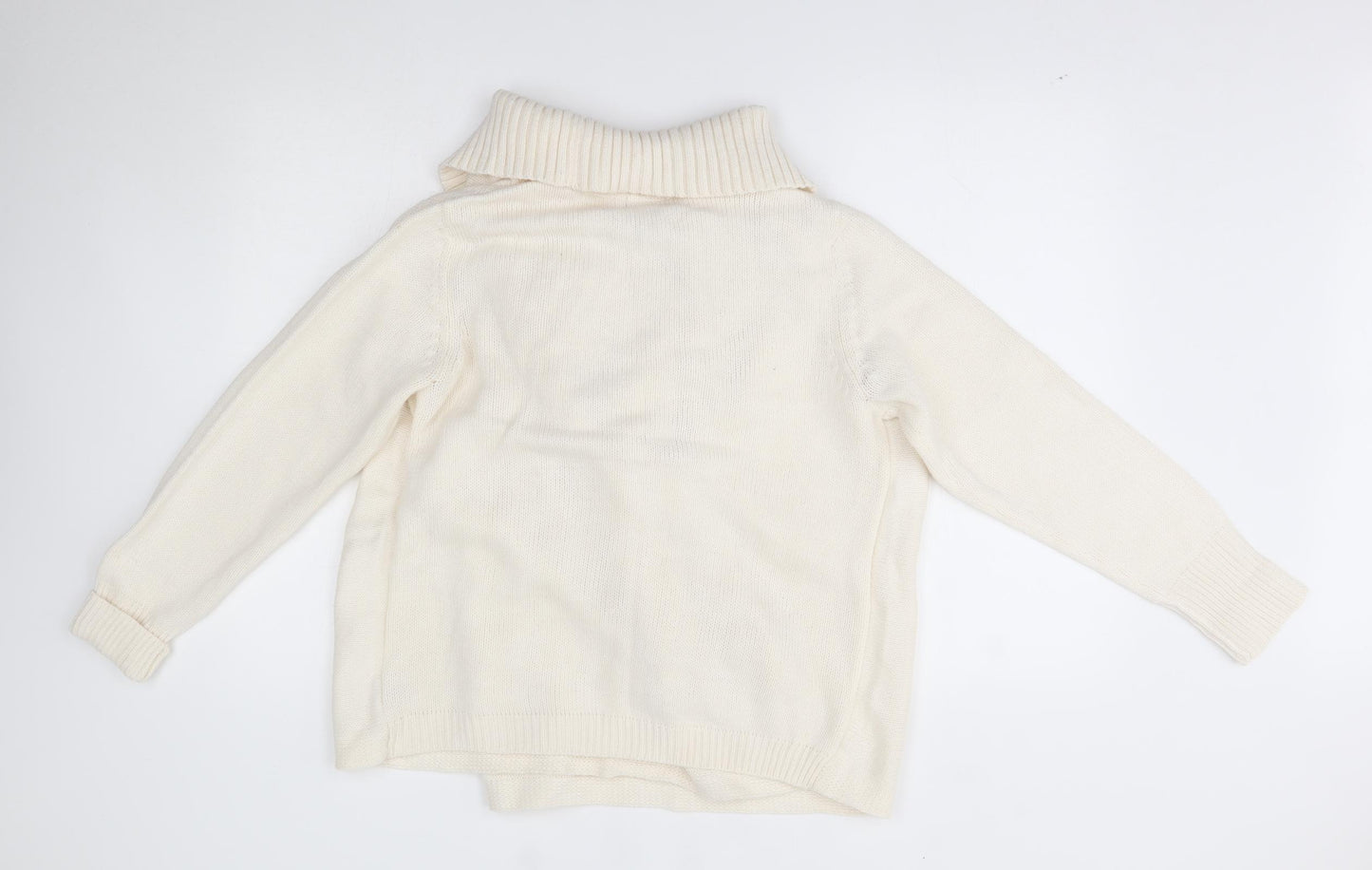 F&F Womens White   Cardigan Jumper Size 14