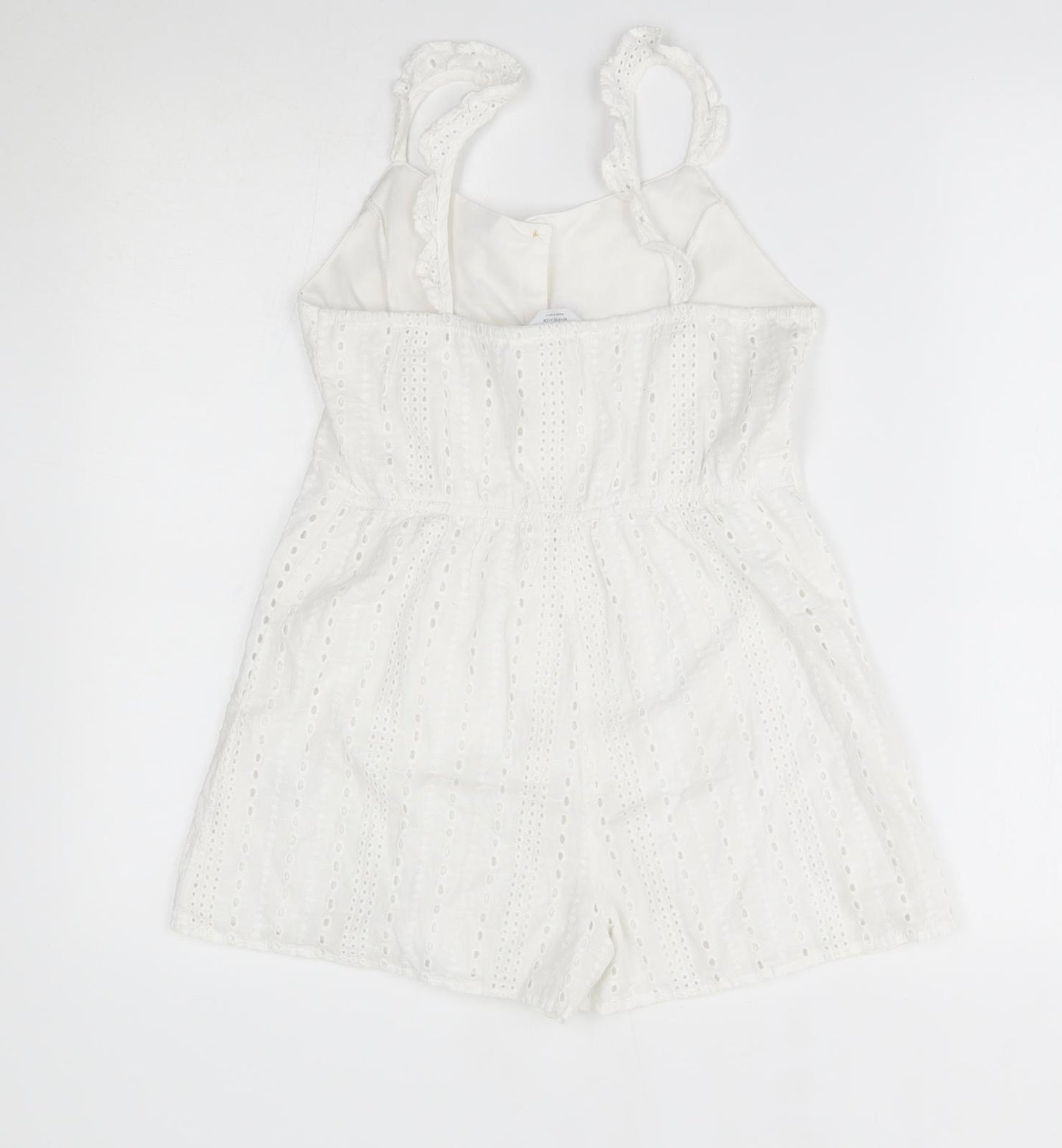 Primark Girls White   Romper One-Piece Size 10-11 Years