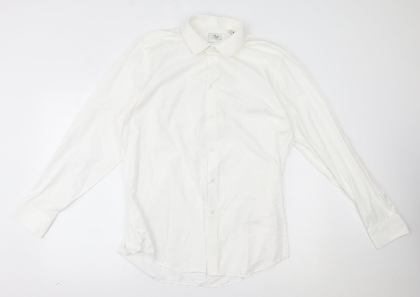 NEXT Mens White    Dress Shirt Size 16.5