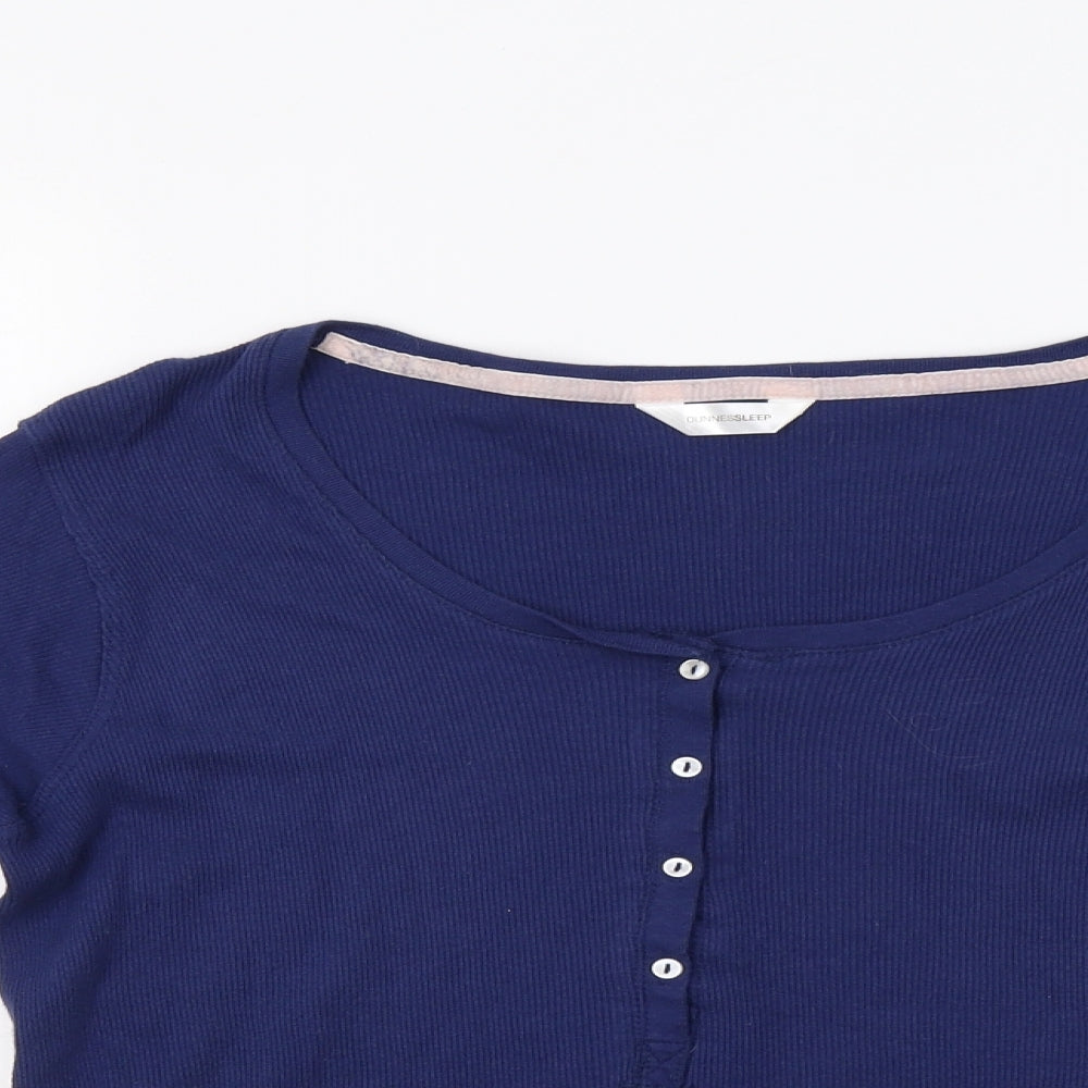 Dunnes Womens Blue   Top Pyjama Top Size 20