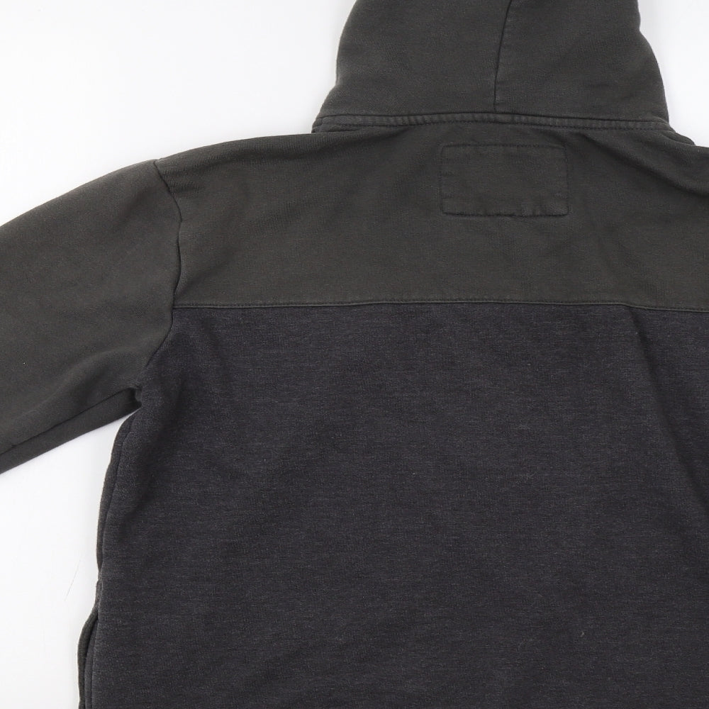 Quicksilver Mens Grey   Full Zip Hoodie Size S