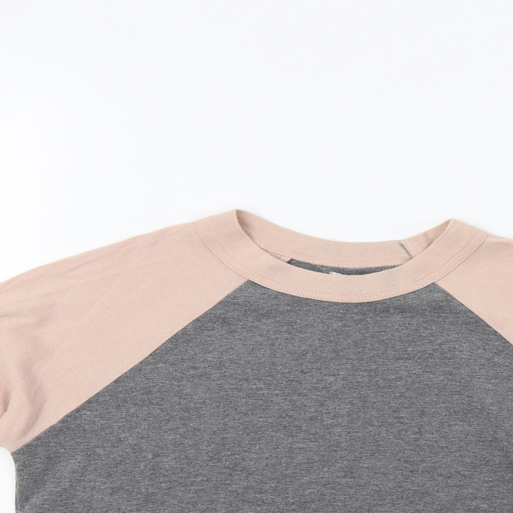 Cooperative Womens Grey   Basic T-Shirt Size XS