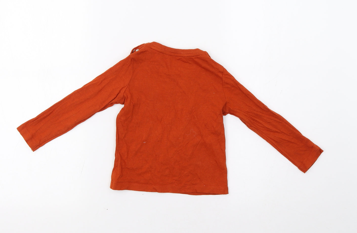 F&F Baby Orange   Basic T-Shirt Size 18-24 Months