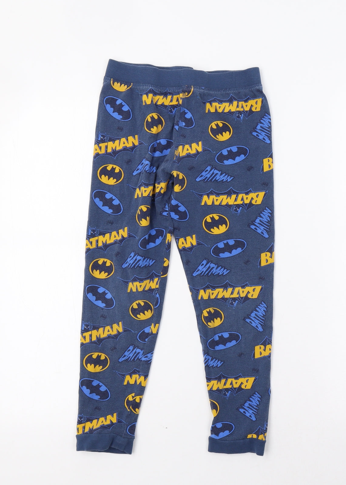 M&S Boys Blue    Pyjama Pants Size 7-8 Years  - Batman