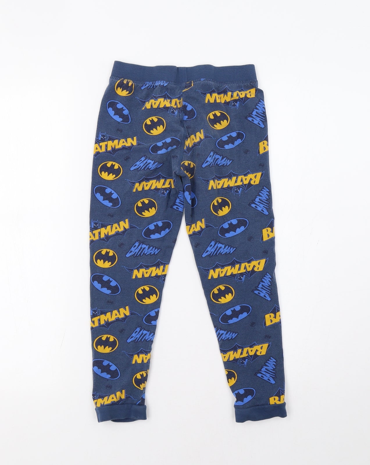 M&S Boys Blue    Pyjama Pants Size 7-8 Years  - Batman