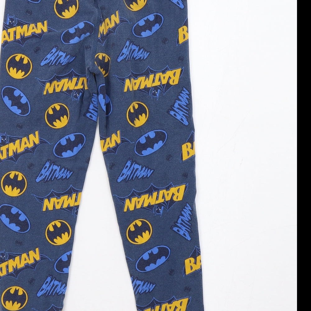 M&S Boys Blue    Pyjama Pants Size 7-8 Years  - Batman
