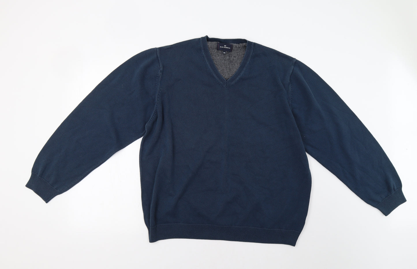 M&S Mens Blue   Pullover Jumper Size 2XL