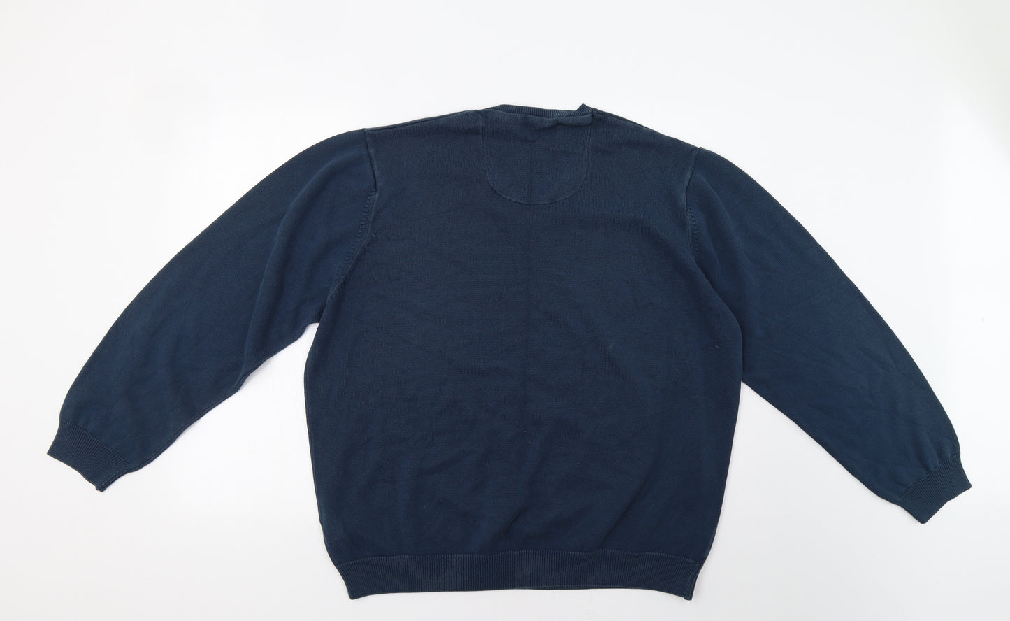 M&S Mens Blue   Pullover Jumper Size 2XL