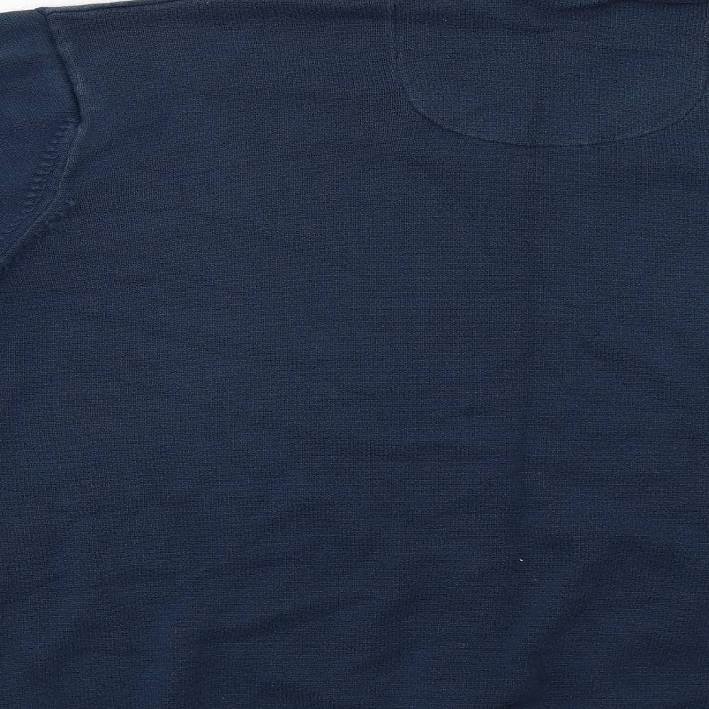 M&S Mens Blue   Pullover Jumper Size 2XL