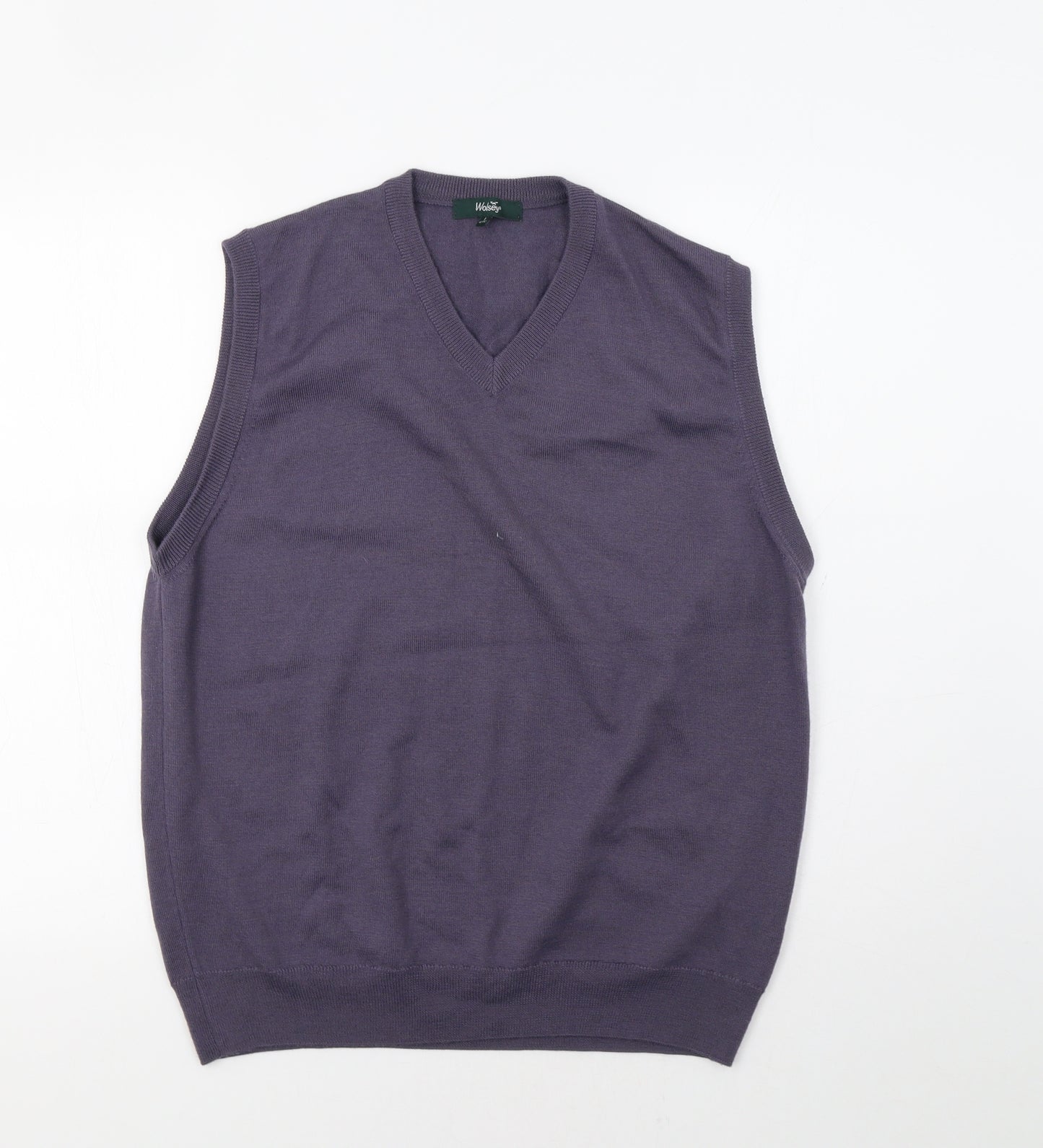Wolsey Mens Purple   Vest Jumper Size L