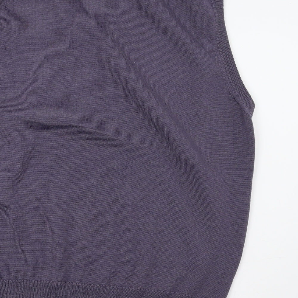 Wolsey Mens Purple   Vest Jumper Size L