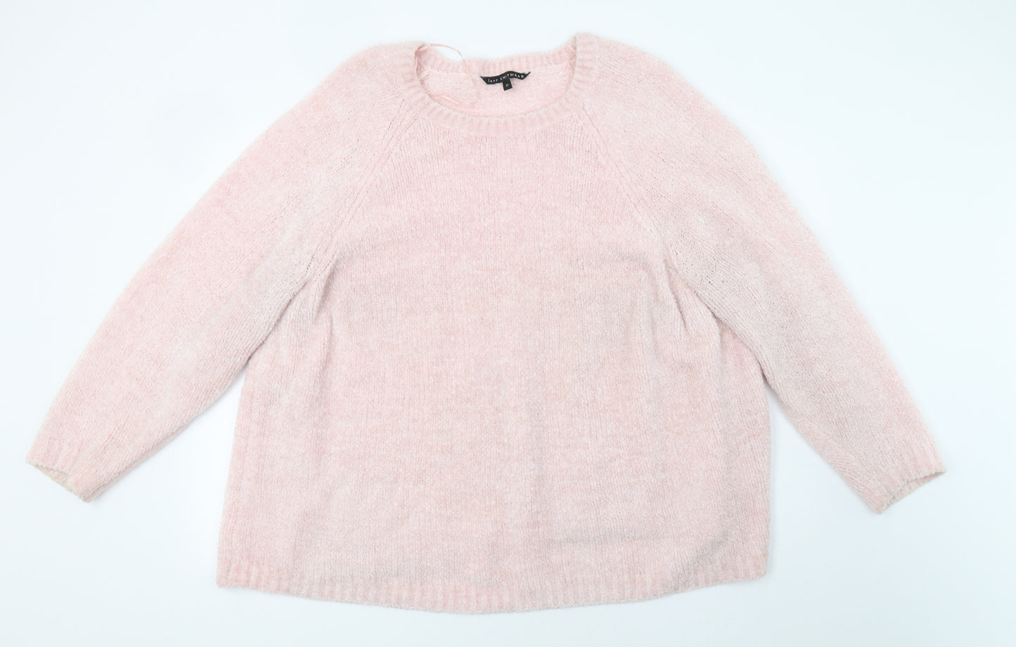 Bonmarche Womens Pink   Pullover Jumper Size 26