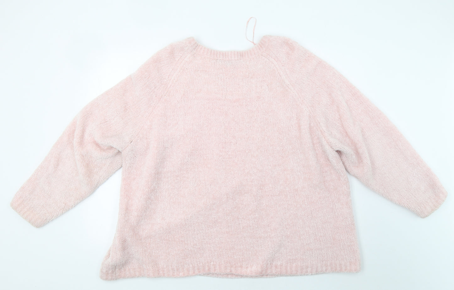 Bonmarche Womens Pink   Pullover Jumper Size 26