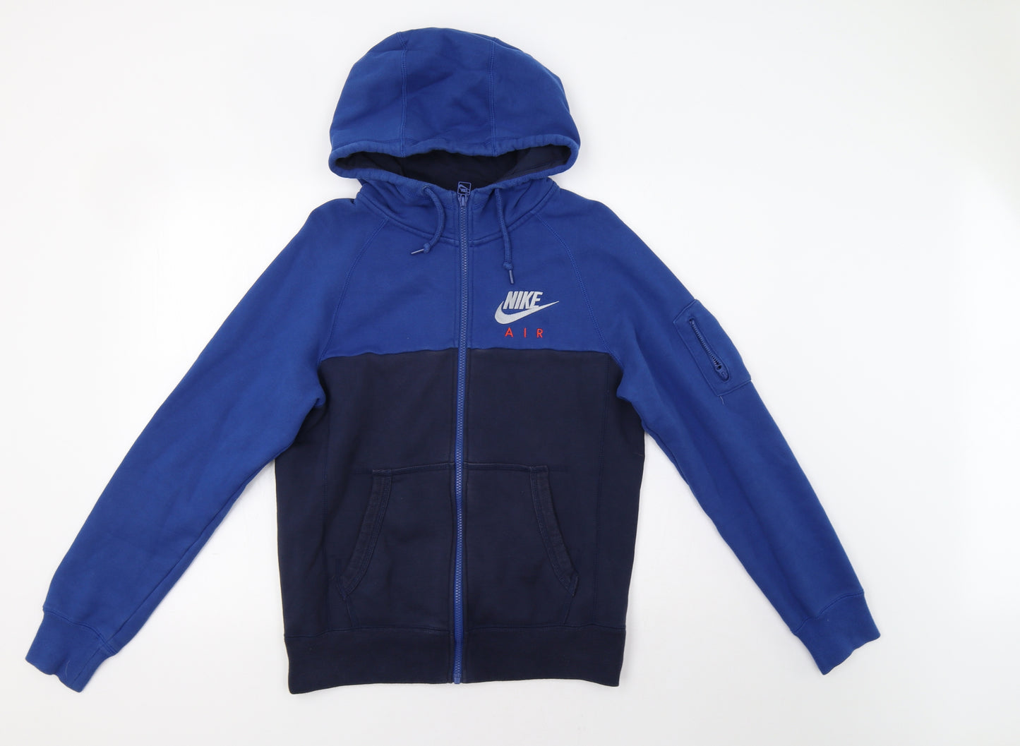 Nike Mens Blue   Full Zip Hoodie Size S