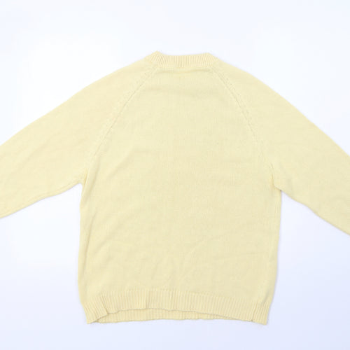 Casual woman Womens Yellow   Pullover Jumper Size 10