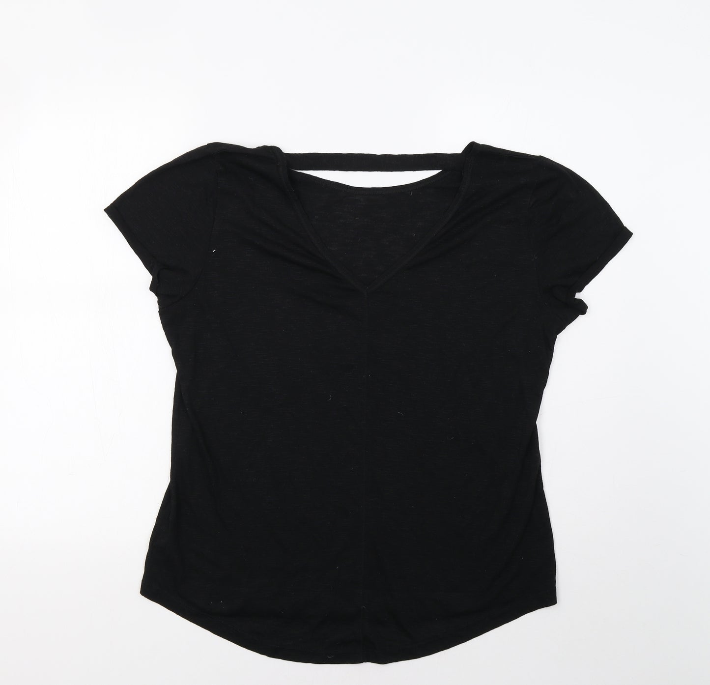 LA Gear Womens Black   Basic T-Shirt Size 16