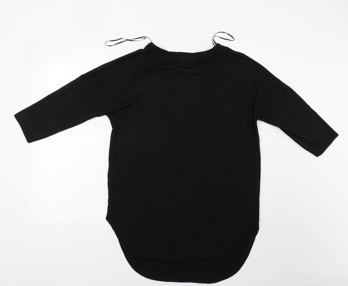 Papaya Womens Black   Tunic T-Shirt Size M