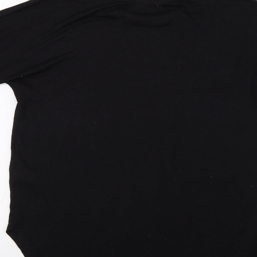 Papaya Womens Black   Tunic T-Shirt Size M